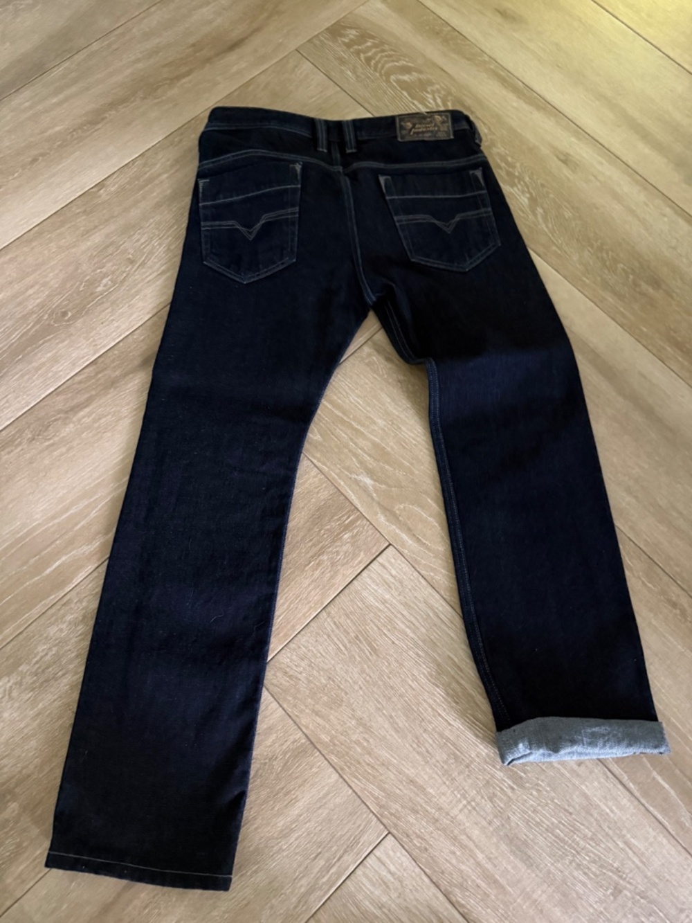 Diesel Safado Jeans - Slim Straight 30x30 Dark Indigo - Picture 5 of 5